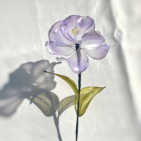 【極美品】京都四条高倉「塚喜商事」【薔薇の花」絞り加工 青朽葉色 トール寸 極美品】京都四条高倉「塚喜商事」【薔薇の花」絞り加工 青朽葉