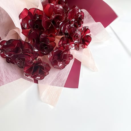 【お得なブーケ】プロポーズブーケにも♡赤薔薇 10本セット　（カラー変更可）b2013