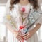 【オーダーブーケ】ギフトにおすすめ♡お好きな1輪とかすみ草の花束 b2043