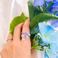 紫陽花 リング r4023