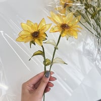 【単品販売】ひまわり　１本　※カラー選択必須　ふんわりひまわり/あざやかひまわり