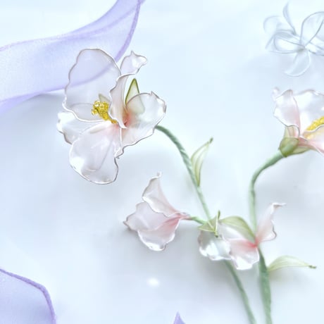 【単品販売】葵の花 1本 f3076