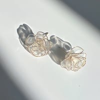 薔薇 パール（スタッド）p1162