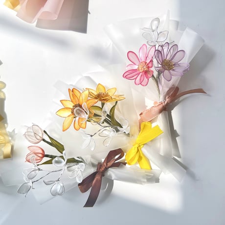 【選べるお花】【推し活】ミニブーケ 3本セット 送料無料 b2041