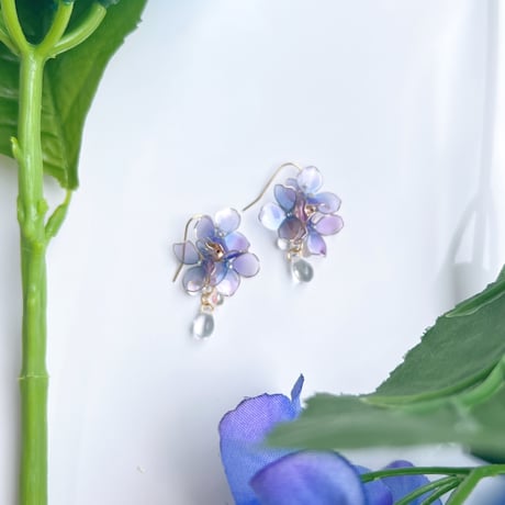 水彩の紫陽花 （フック）p1191