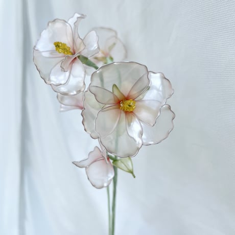 【単品販売】葵の花 1本 f3076