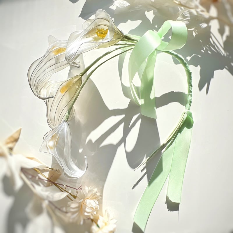 幸せの輪】カラーのリース風ブーケ 5本 b2040 | Cuore