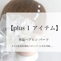 【plus1アイテム】ヘッドピン パーツ