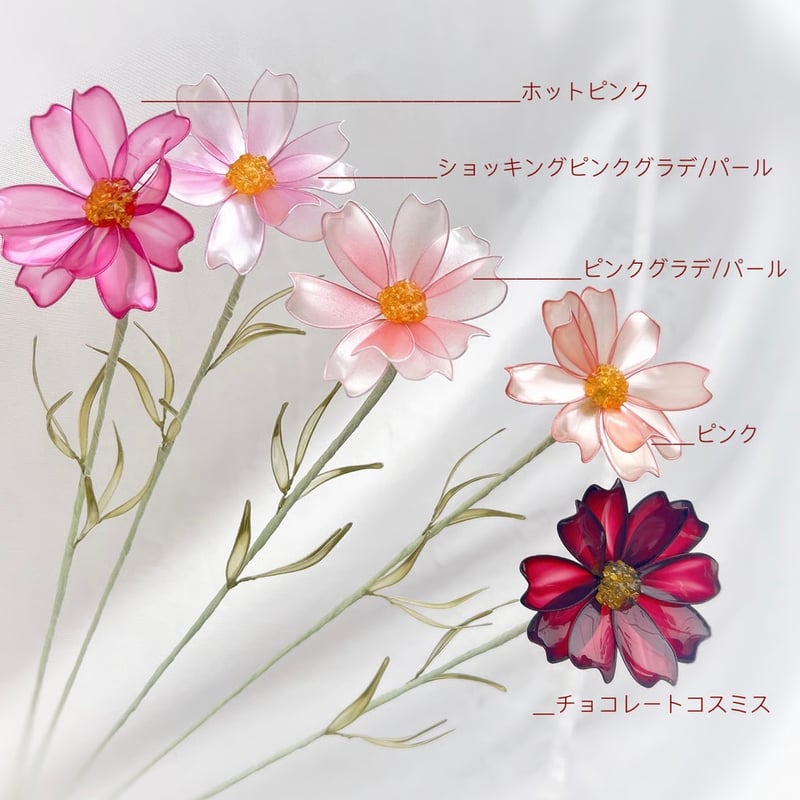 オーダーブーケ】ギフトにおすすめ♡お好きな1輪とかすみ草の花束
