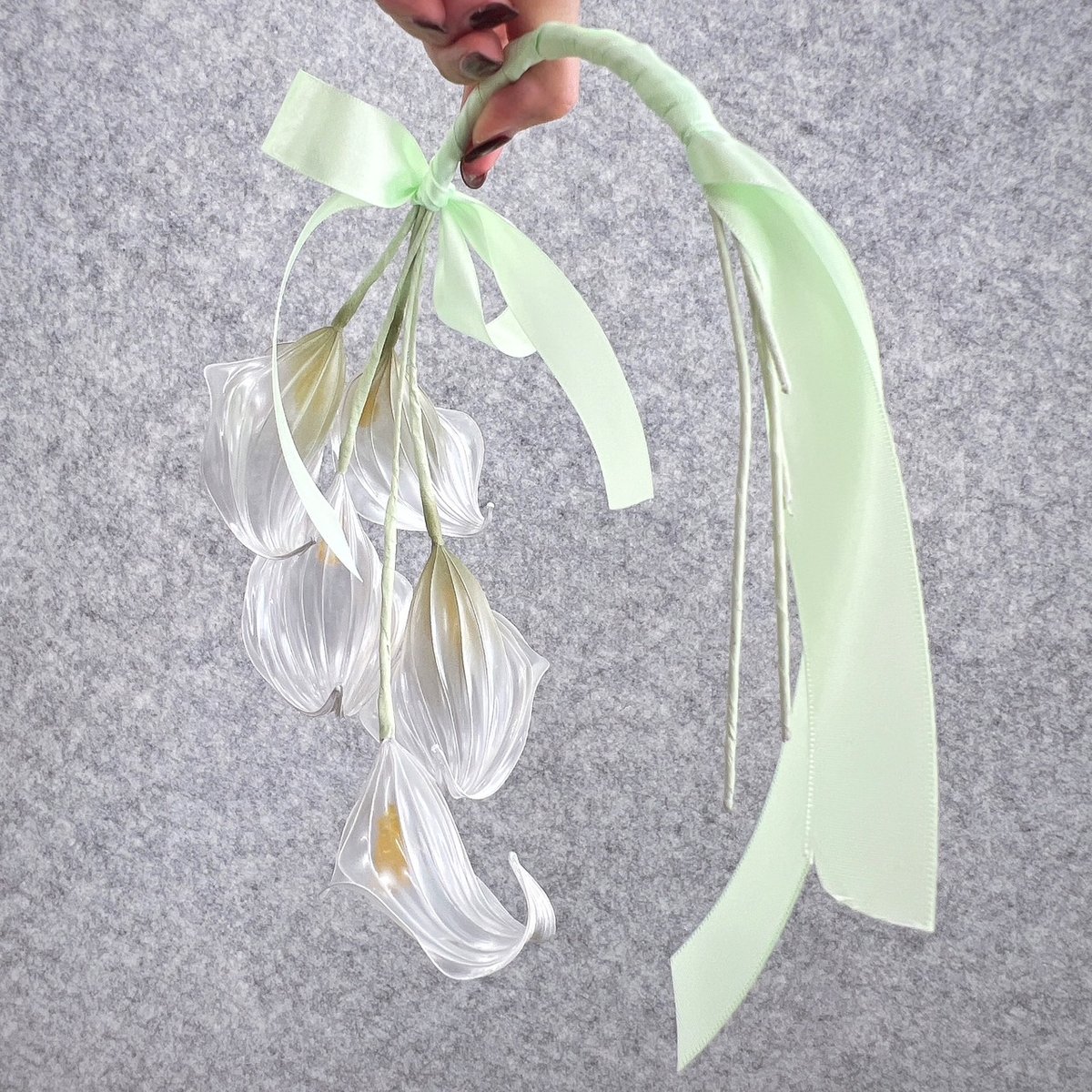 幸せの輪】カラーのリース風ブーケ 5本 b2040 | Cuore