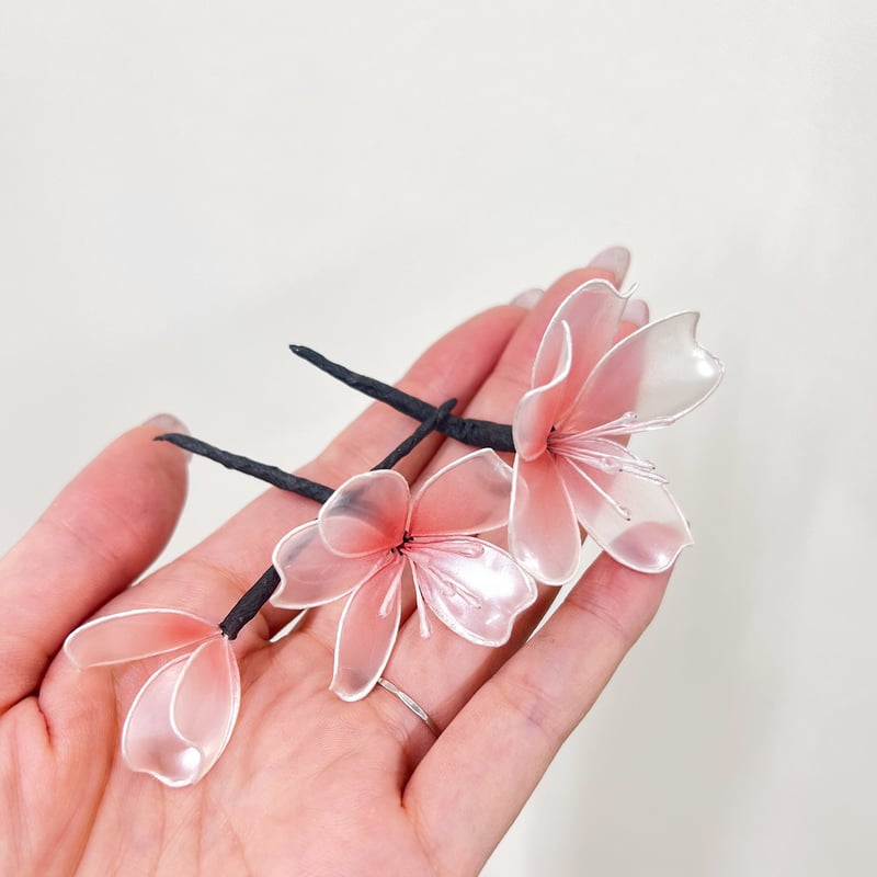 桜のヘッドドレス 10点セット h4089 | Cuore