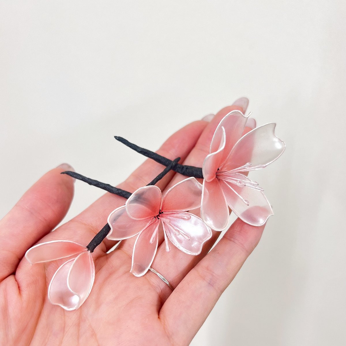 桜のヘッドドレス 10点セット h4089 | Cuore