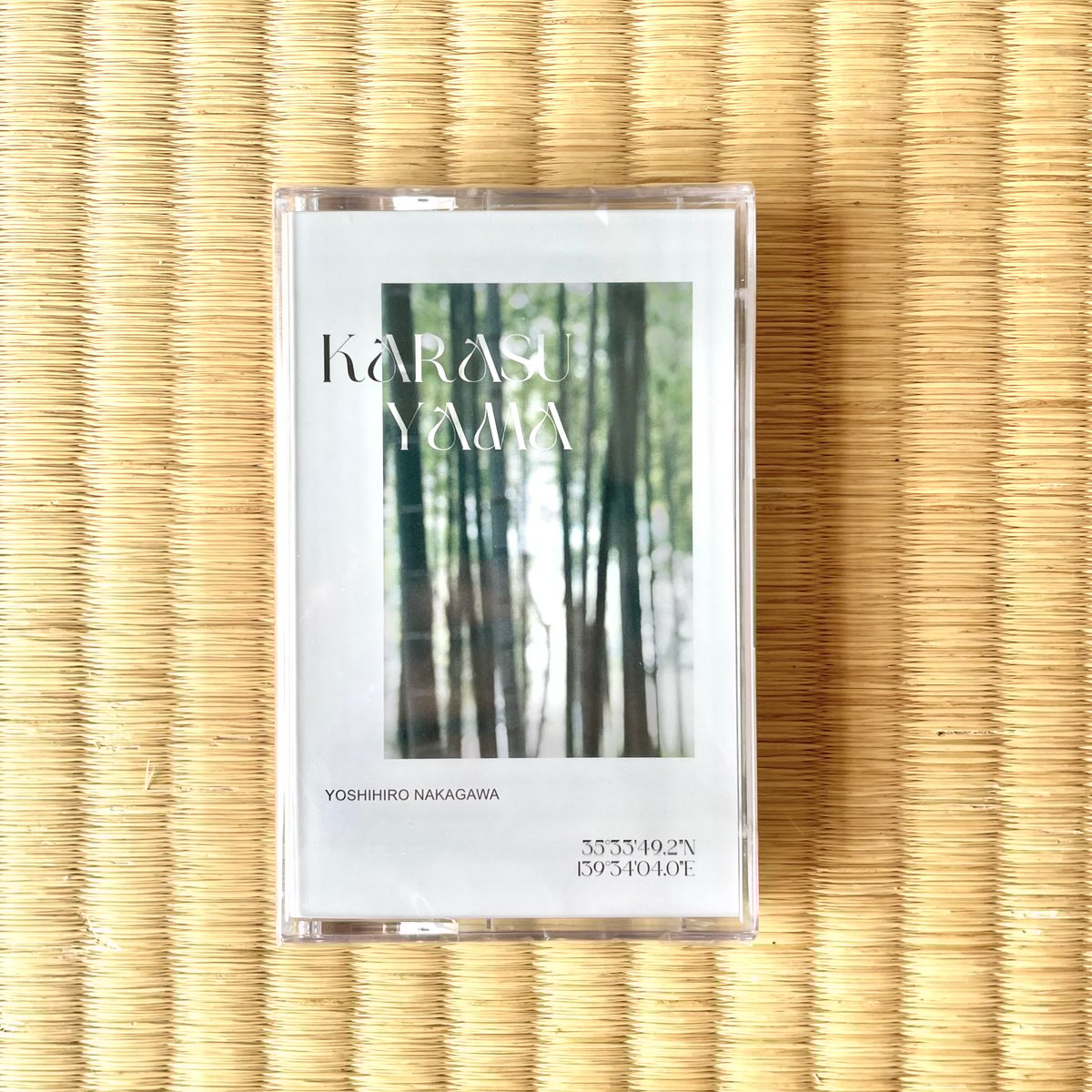 カセットテープ＋DLコード特典】『KARASUYAMA/Yoshihiro Nakagawa