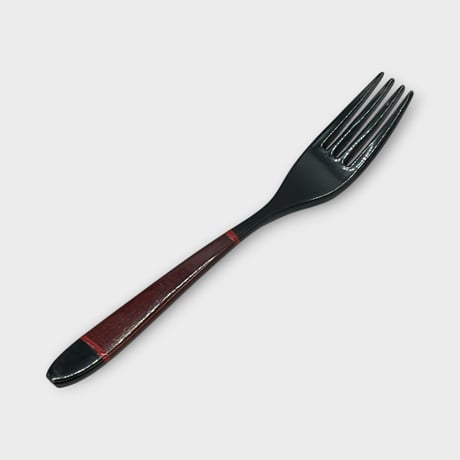 URUSHI urushi fork 漆塗り フォーク カトラリー キッチン用品 木製 和柄 和風 漆 うるし 漆塗 木目 軽量 おしゃれ 上品 かわいい パスタ お菓子 デザート ブラック