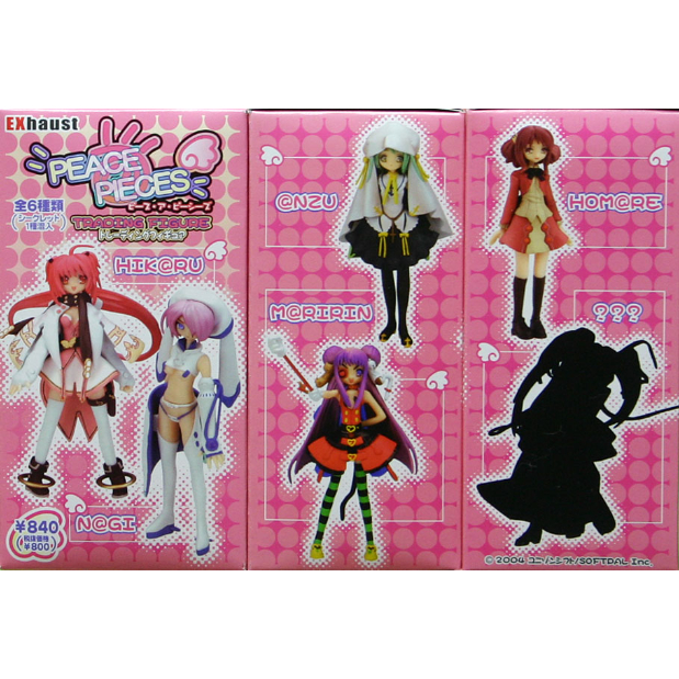 PEACE PIECES フィギュア 全6種セット　ピースアピーシーズ フィギュア PEACE PIECES フィギュア 全6種セット ピースアピーシーズ