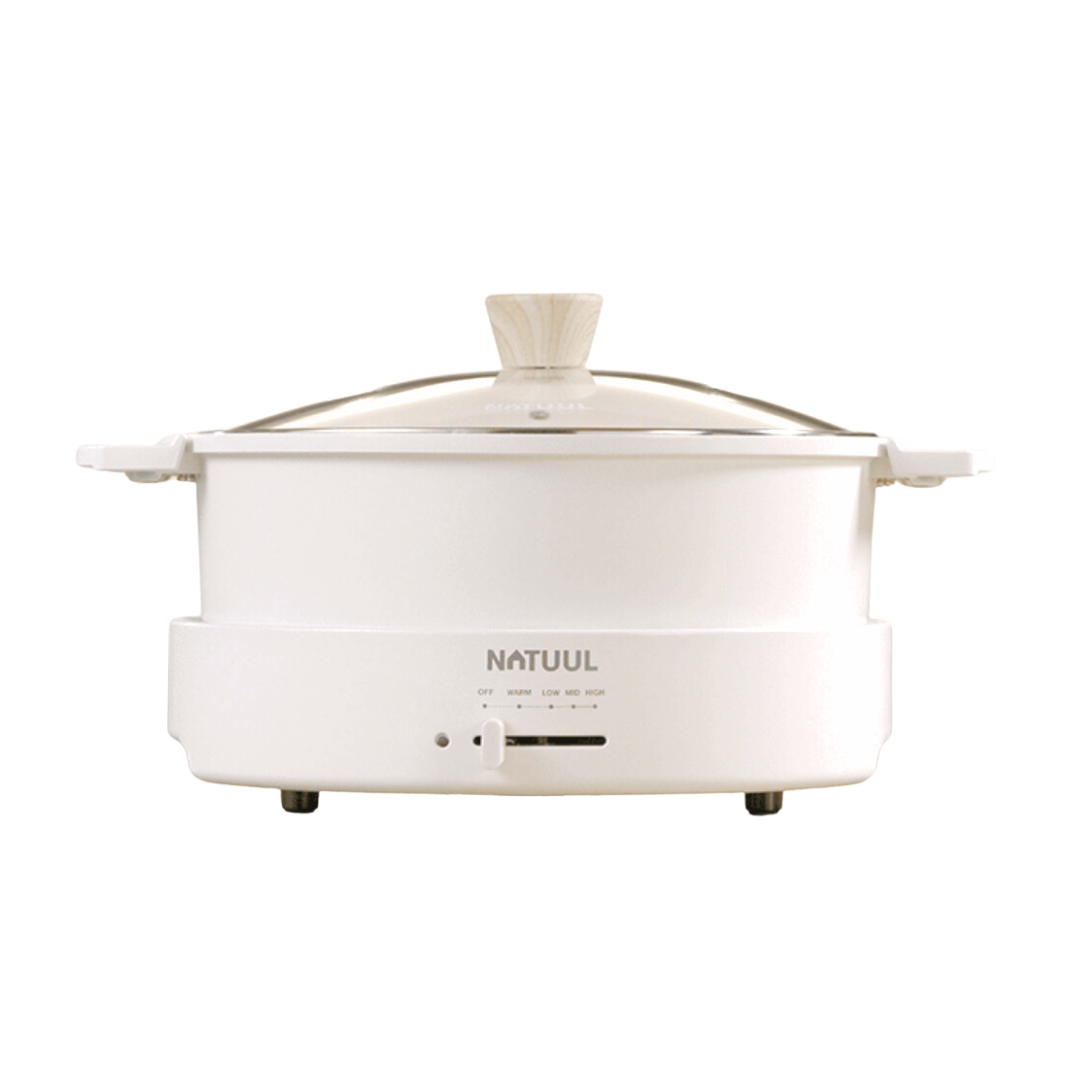 【新品・未使用品】電気なべ　仕切り鍋　2食鍋　直火対応　NL-GP2ED 新商品】おやこ電気鍋 直火対応 仕切り電気なべ 二食電気おやこ