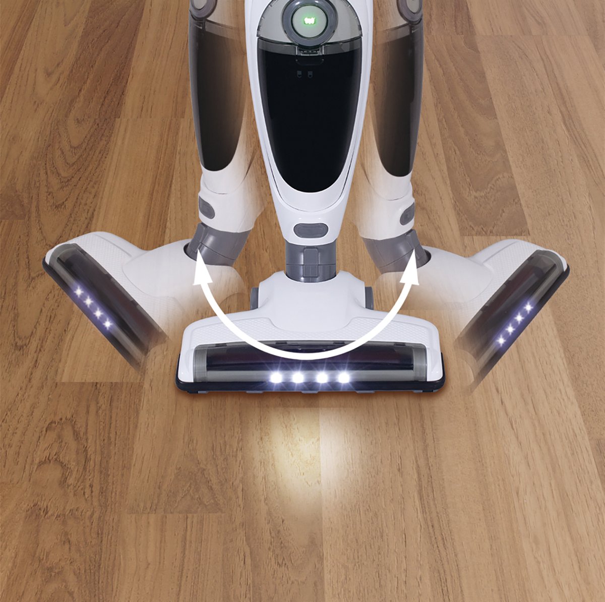 ハンディでもスティックでも状況に合わせて使い分けれる 充電式2WAY