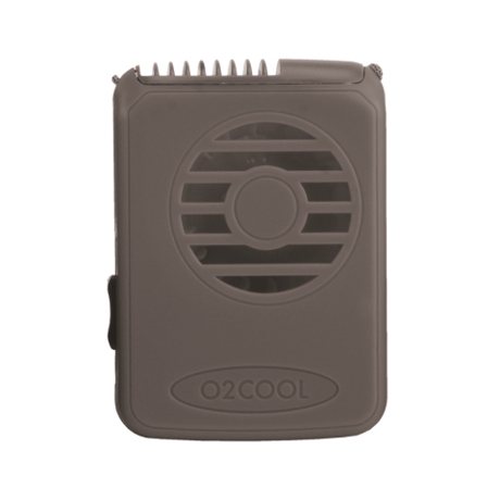 【首からぶら下げても顔に風がくる！】乾電池式ネックレスファン　O2COOL