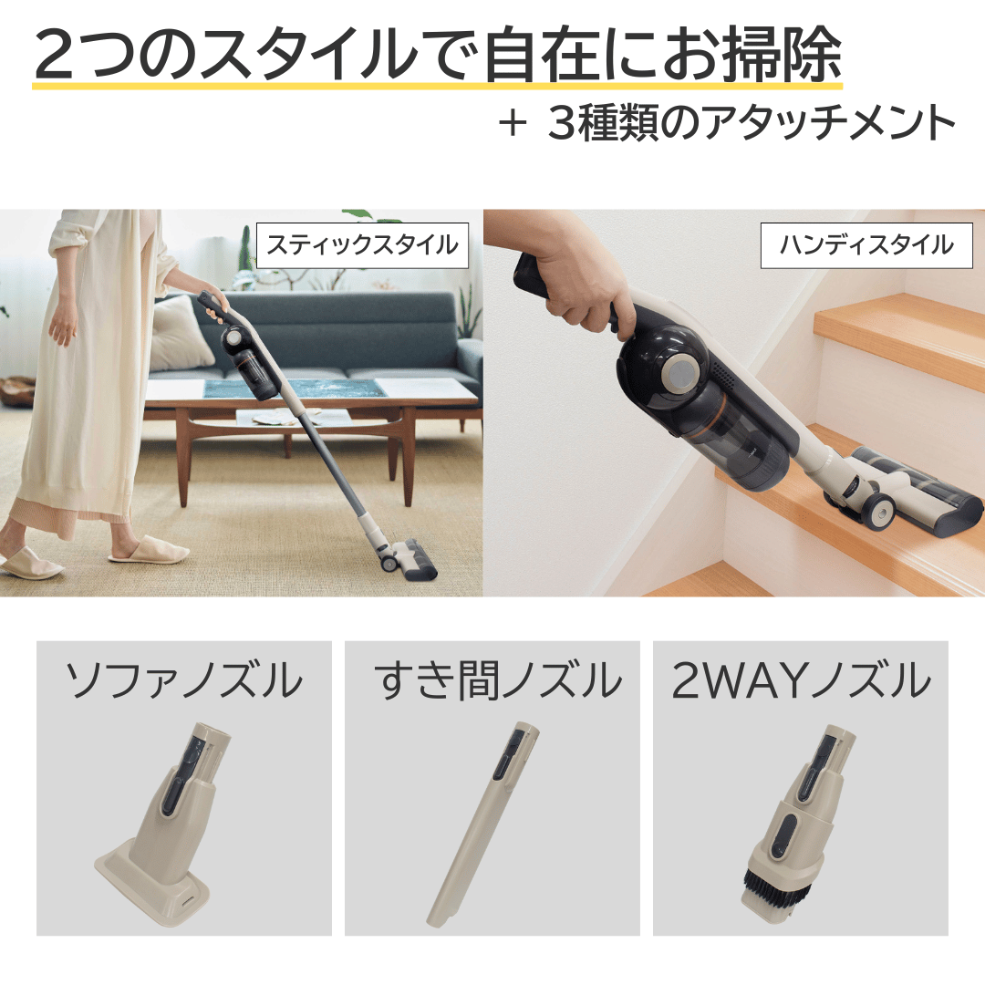 ❤ダストセンサー搭載❣隠れている埃やゴミを自動で感知♪❤コードレス掃除機 東芝、トルネオコードレス史上最強の吸引力を実現した自動ゴミ収集機能