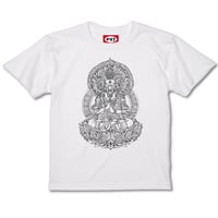 「大日バフォメット如来」   T-Shirt (WHITE)
