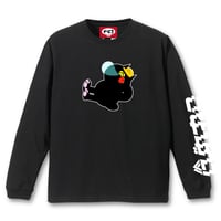 「SLEEPスリープ」 Long Sleeve T-Shirts　(BLACK)