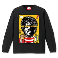 「Dead nigg● storage」 Long Sleeve T-Shirts  (Balck)