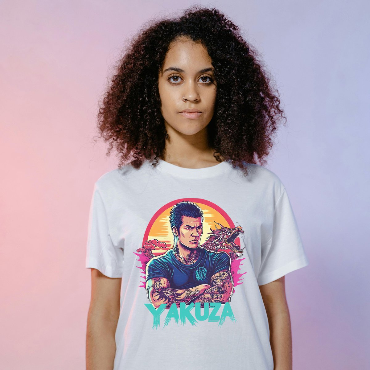 lane by brochure yasai yasa1 Tシャツ YAKUZA」 Long Sleeve T-Shirts