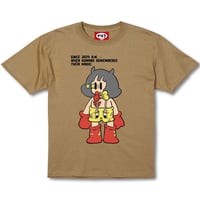 「時はきた」 T-shirt (サンドカーキ)