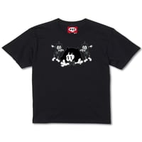 「ミライちゃん呼び寄せの術」T-shirt (Black)