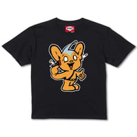 【頭ズドンくん】 BLACK TEE SHIRTS