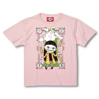 「口裂け女のサケルちゃん」T-shirt (ベビーピンク)