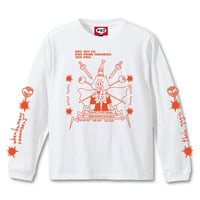 「最終奥義」Long Sleeve T-Shirts　(WHITE)