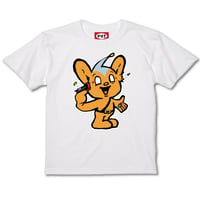 「 頭ズドン君」　  T-shirt (White)