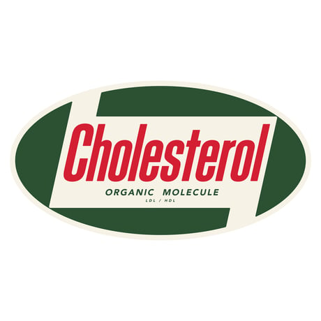 「Cholesterol」T-shirt (White)