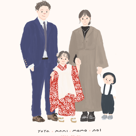 family illustration