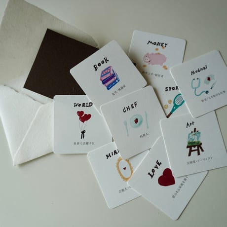 Wishes Cards – 選び取りカード
