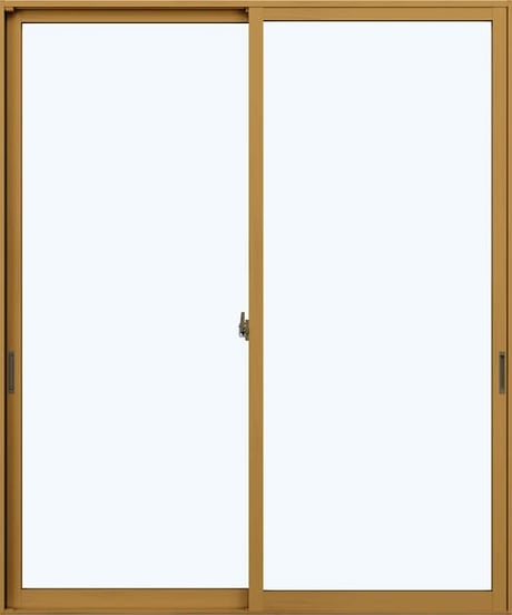 【店舗受取限定/ナチュラル】 ウチリモ2枚建 引違い窓 Low-E複層ガラス ガスなし