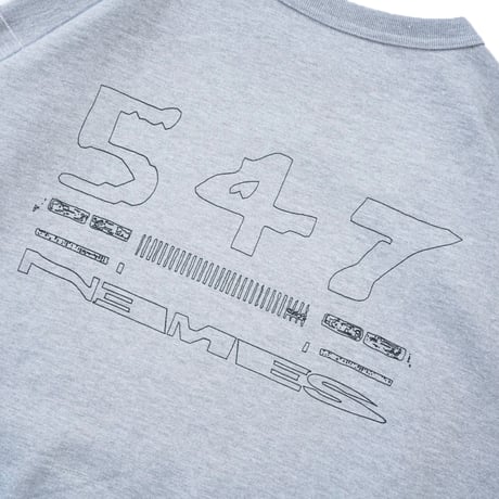 NEMES”GNX CREW NECK"［GRAY］