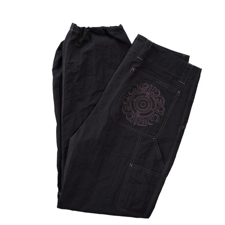 bedlam"DRILL NYLON PANTS"［BLACK］
