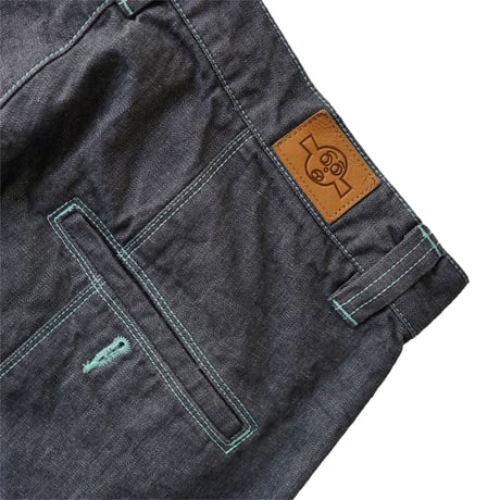 gourmet jeans "SNAP BUSH"（D.GRAY）