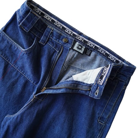 USED"90's VINTAGE DON SWITCHING DESIGN DENIM PANTS"