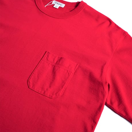 tone "BASIC POCKET T SHIRT" ［RED］