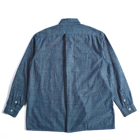 SOWBOW "FLAP POCKET WORK SHIRT / CHAMBRAY" ［INDIGO］
