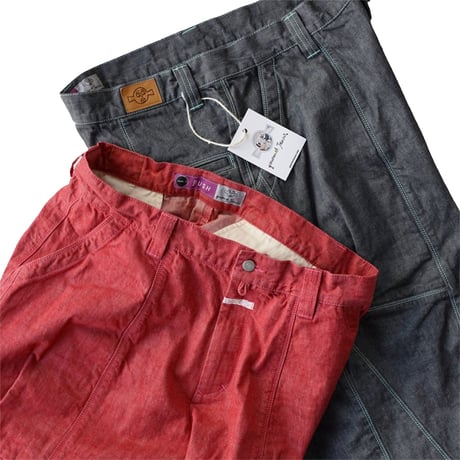 gourmet jeans "SNAP BUSH"（D.GRAY）
