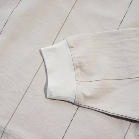 NOROLL"UNEVENNESS L/S TEE"［LT.BEIGE］