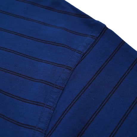tone"DOUBLE STITCH SS T SHIRT"［NAVY STRIPE］