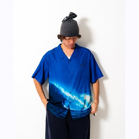 NEMES"BIG WAVE JODY SHIRT"［BLUE］