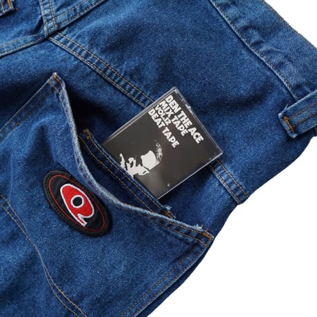 USED"90's Q AMBIENT BAGGY DENIM PANTS"