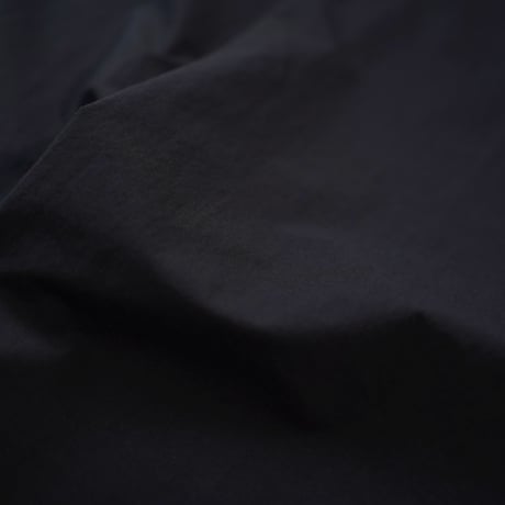 SOWBOW”FRONT TUCK PULLOVER SHIRT S/S"（COTTON SILK TYPEWRITER BLACK］