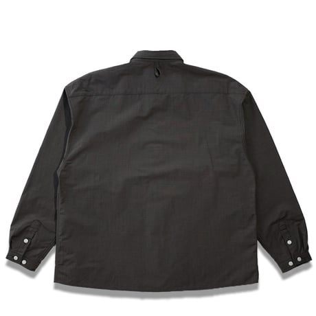 NOROLL"HWR SHIRT"［DARKEST BROWN］